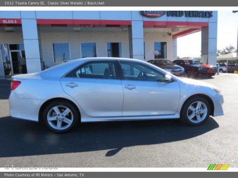 Classic Silver Metallic / Black/Ash 2012 Toyota Camry SE