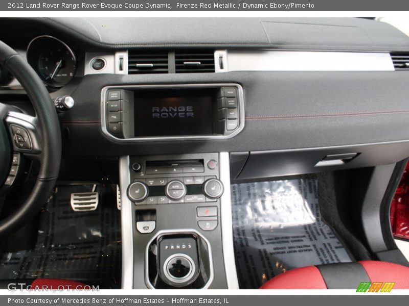 Firenze Red Metallic / Dynamic Ebony/Pimento 2012 Land Rover Range Rover Evoque Coupe Dynamic