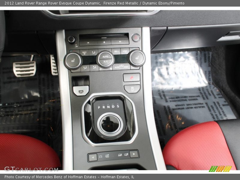 Controls of 2012 Range Rover Evoque Coupe Dynamic