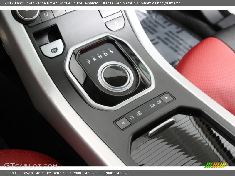  2012 Range Rover Evoque Coupe Dynamic 6 Speed Drive Select Automatic Shifter