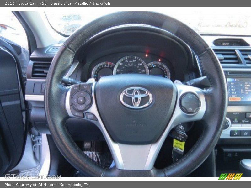Classic Silver Metallic / Black/Ash 2012 Toyota Camry SE