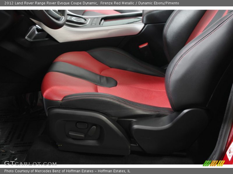 Front Seat of 2012 Range Rover Evoque Coupe Dynamic