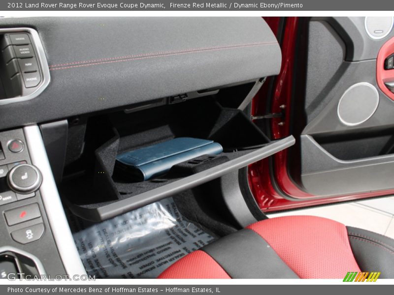 Firenze Red Metallic / Dynamic Ebony/Pimento 2012 Land Rover Range Rover Evoque Coupe Dynamic