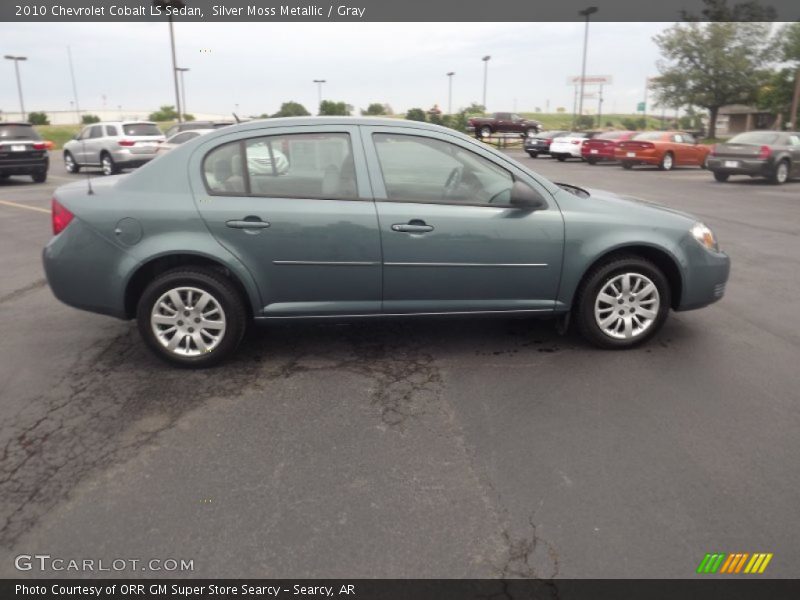 Silver Moss Metallic / Gray 2010 Chevrolet Cobalt LS Sedan