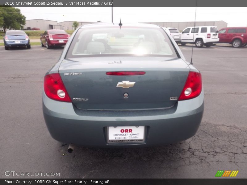 Silver Moss Metallic / Gray 2010 Chevrolet Cobalt LS Sedan
