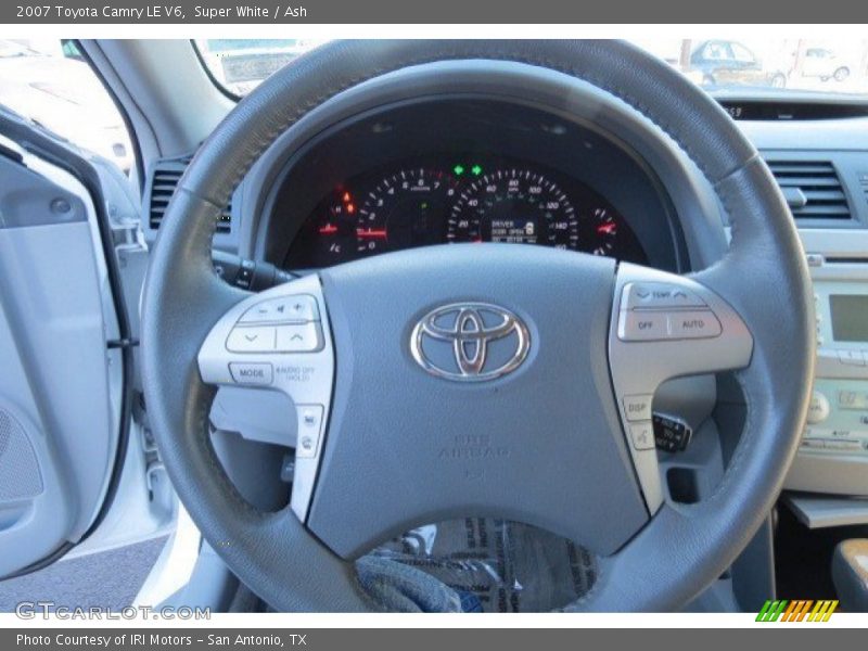 Super White / Ash 2007 Toyota Camry LE V6