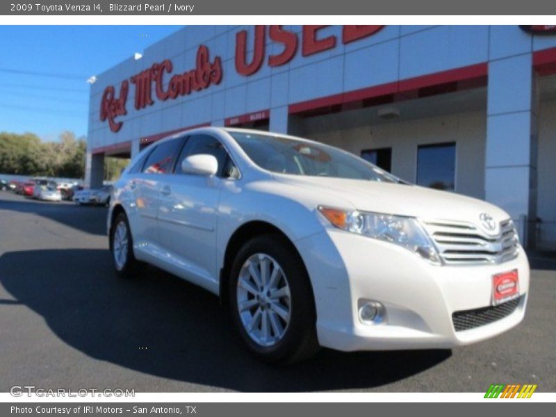 Blizzard Pearl / Ivory 2009 Toyota Venza I4