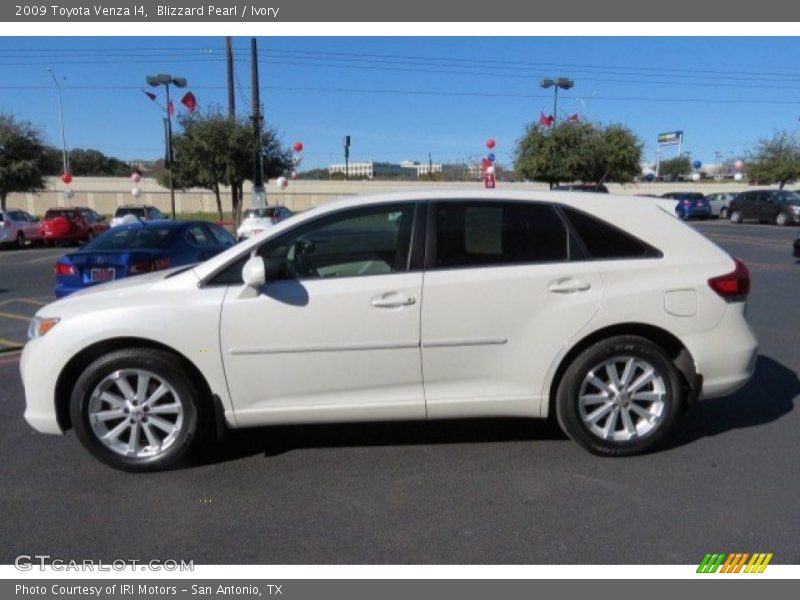 Blizzard Pearl / Ivory 2009 Toyota Venza I4