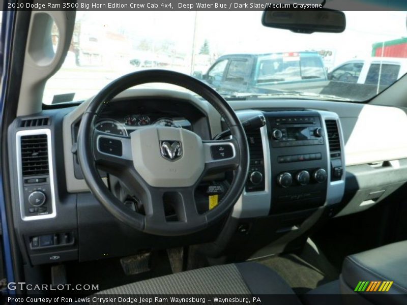 Deep Water Blue / Dark Slate/Medium Graystone 2010 Dodge Ram 3500 Big Horn Edition Crew Cab 4x4