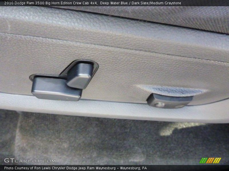 Deep Water Blue / Dark Slate/Medium Graystone 2010 Dodge Ram 3500 Big Horn Edition Crew Cab 4x4