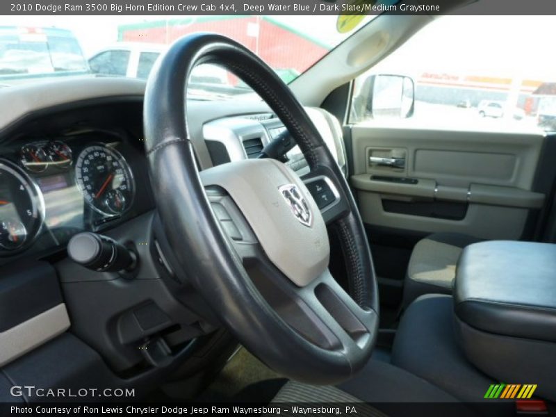  2010 Ram 3500 Big Horn Edition Crew Cab 4x4 Steering Wheel