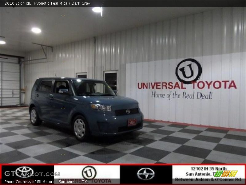 Hypnotic Teal Mica / Dark Gray 2010 Scion xB