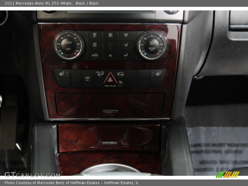 Black / Black 2011 Mercedes-Benz ML 350 4Matic