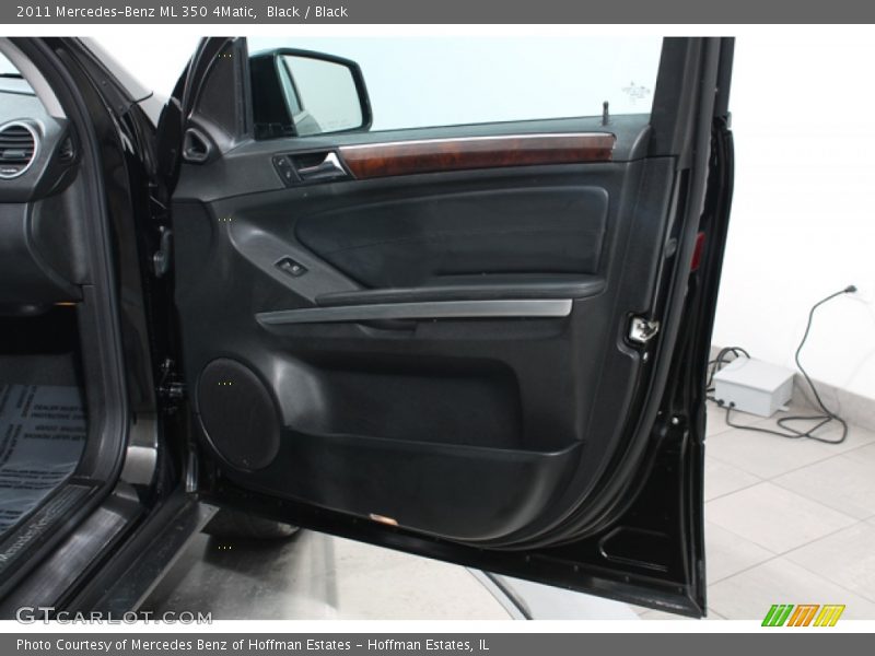 Black / Black 2011 Mercedes-Benz ML 350 4Matic