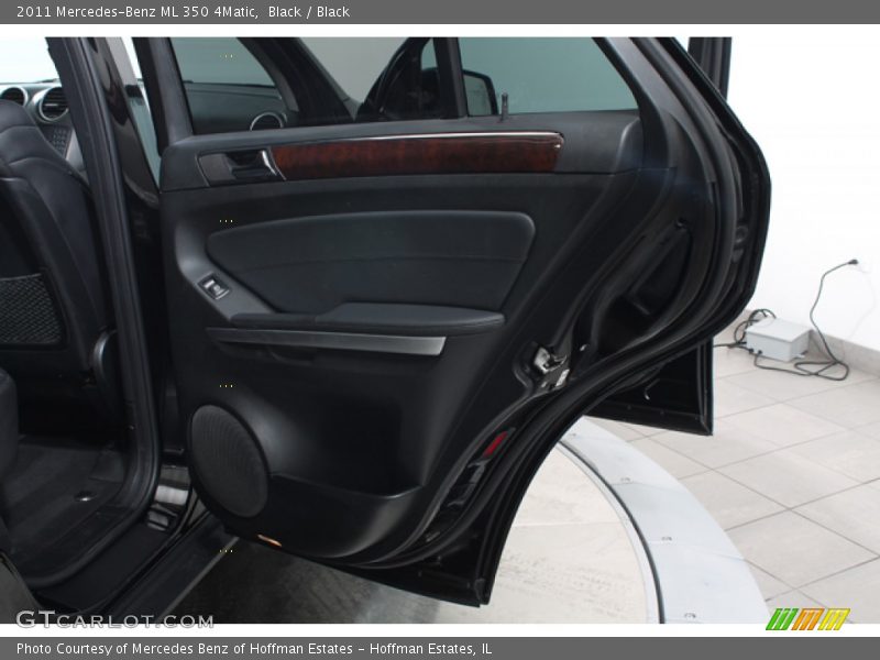 Black / Black 2011 Mercedes-Benz ML 350 4Matic