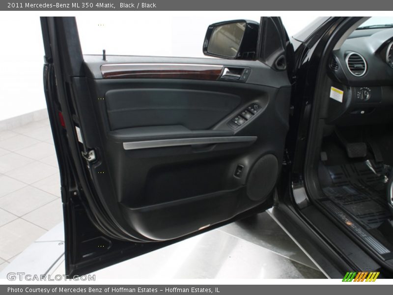 Black / Black 2011 Mercedes-Benz ML 350 4Matic