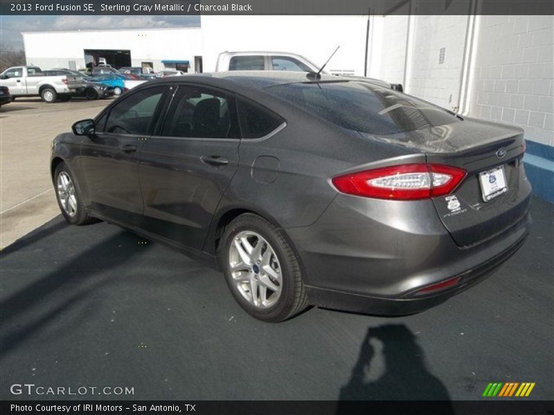 Sterling Gray Metallic / Charcoal Black 2013 Ford Fusion SE