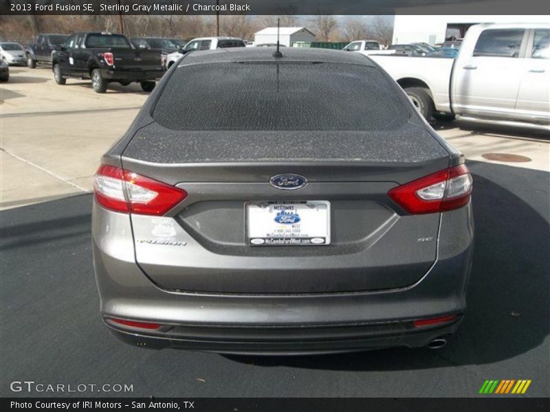 Sterling Gray Metallic / Charcoal Black 2013 Ford Fusion SE