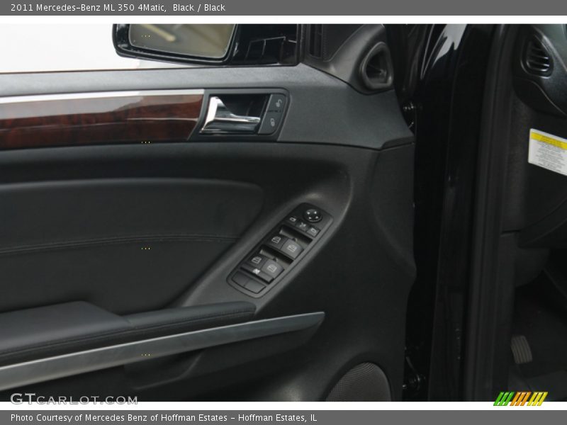 Black / Black 2011 Mercedes-Benz ML 350 4Matic