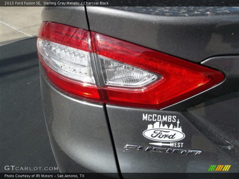 Sterling Gray Metallic / Charcoal Black 2013 Ford Fusion SE