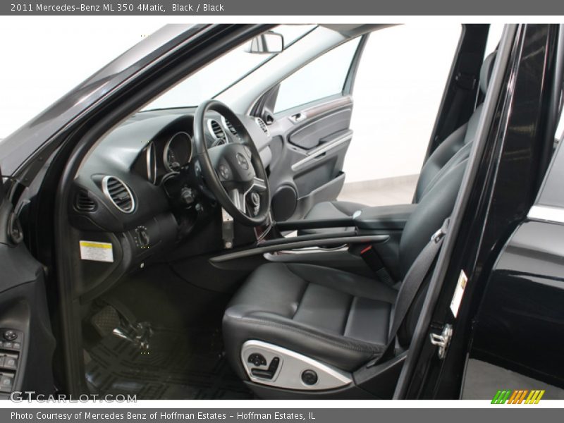 Black / Black 2011 Mercedes-Benz ML 350 4Matic
