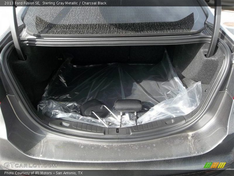 Sterling Gray Metallic / Charcoal Black 2013 Ford Fusion SE