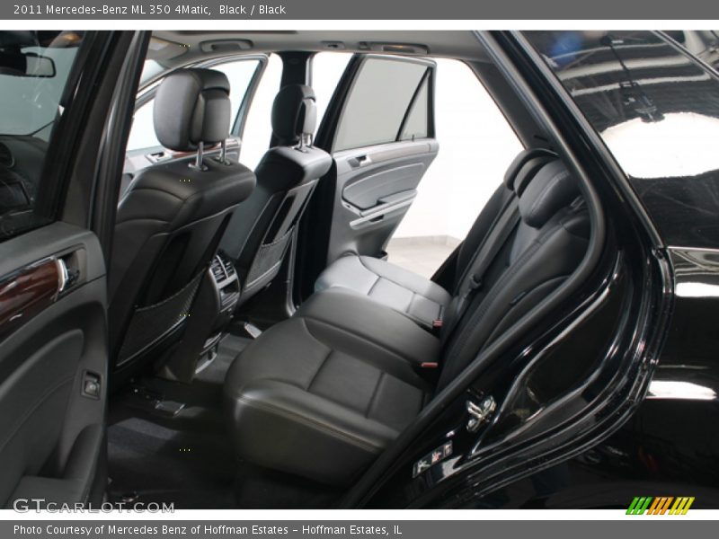 Black / Black 2011 Mercedes-Benz ML 350 4Matic
