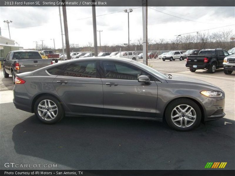 Sterling Gray Metallic / Charcoal Black 2013 Ford Fusion SE