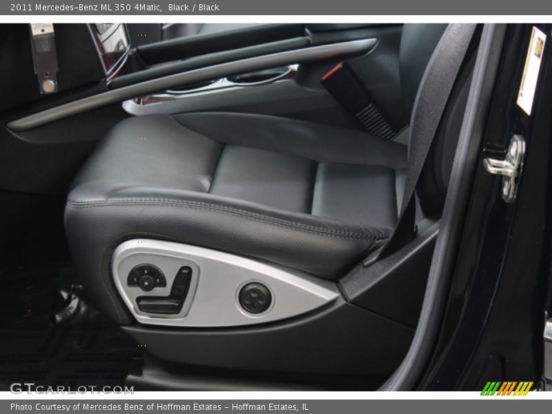 Black / Black 2011 Mercedes-Benz ML 350 4Matic