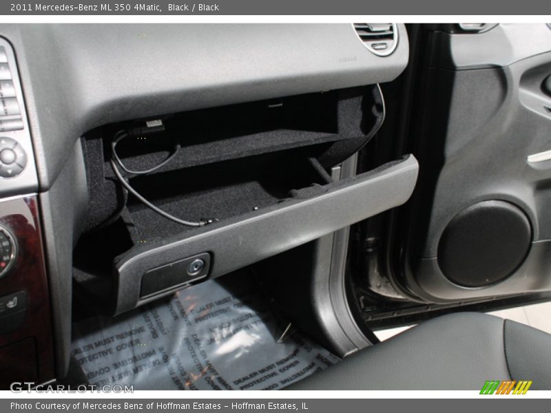 Black / Black 2011 Mercedes-Benz ML 350 4Matic