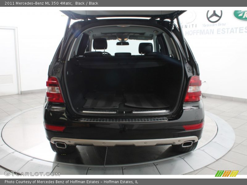 Black / Black 2011 Mercedes-Benz ML 350 4Matic