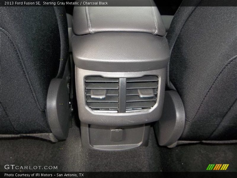 Sterling Gray Metallic / Charcoal Black 2013 Ford Fusion SE