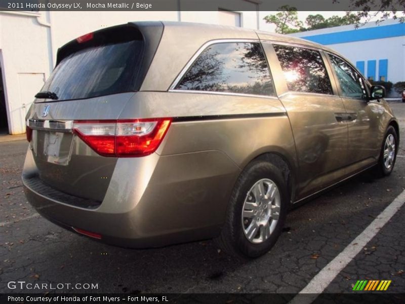 Mocha Metallic / Beige 2011 Honda Odyssey LX