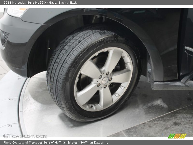 Black / Black 2011 Mercedes-Benz ML 350 4Matic