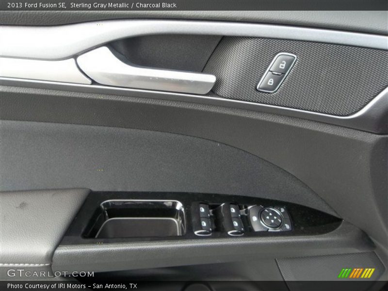 Sterling Gray Metallic / Charcoal Black 2013 Ford Fusion SE