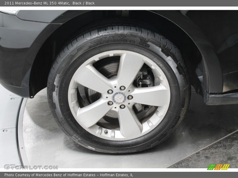 Black / Black 2011 Mercedes-Benz ML 350 4Matic