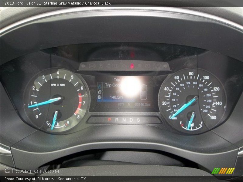 Sterling Gray Metallic / Charcoal Black 2013 Ford Fusion SE