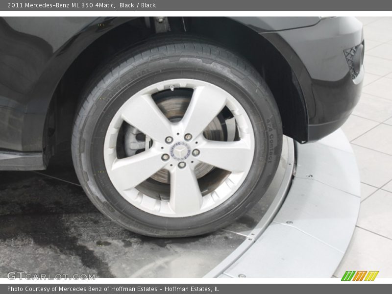 Black / Black 2011 Mercedes-Benz ML 350 4Matic