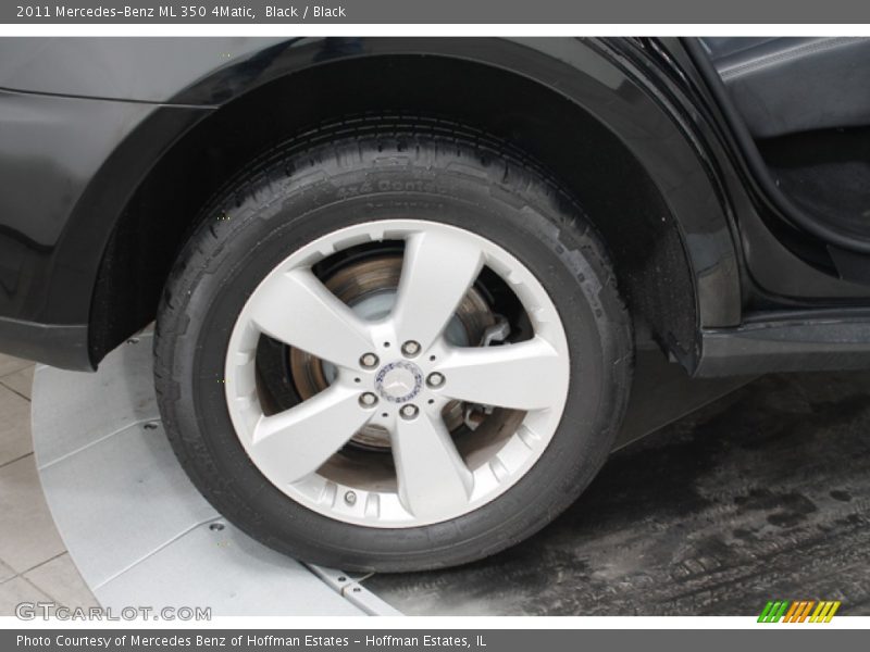 Black / Black 2011 Mercedes-Benz ML 350 4Matic
