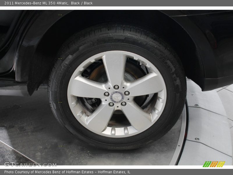 Black / Black 2011 Mercedes-Benz ML 350 4Matic