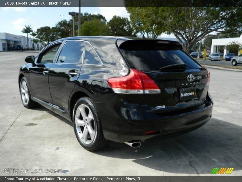 Black / Gray 2009 Toyota Venza V6