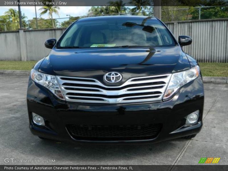 Black / Gray 2009 Toyota Venza V6