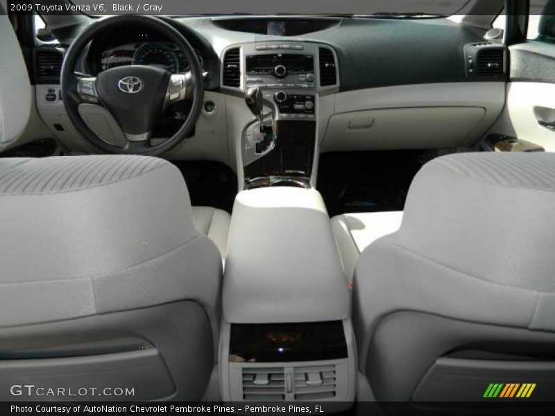 Black / Gray 2009 Toyota Venza V6