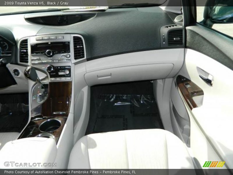 Black / Gray 2009 Toyota Venza V6