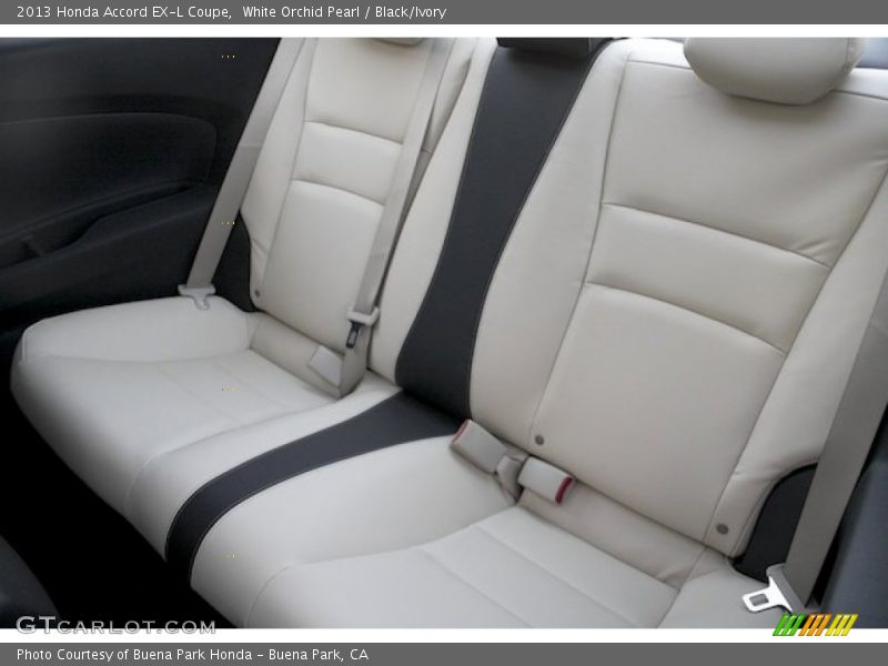 Rear Seat of 2013 Accord EX-L Coupe