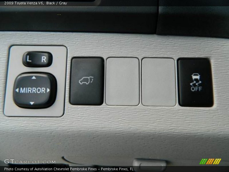 Black / Gray 2009 Toyota Venza V6