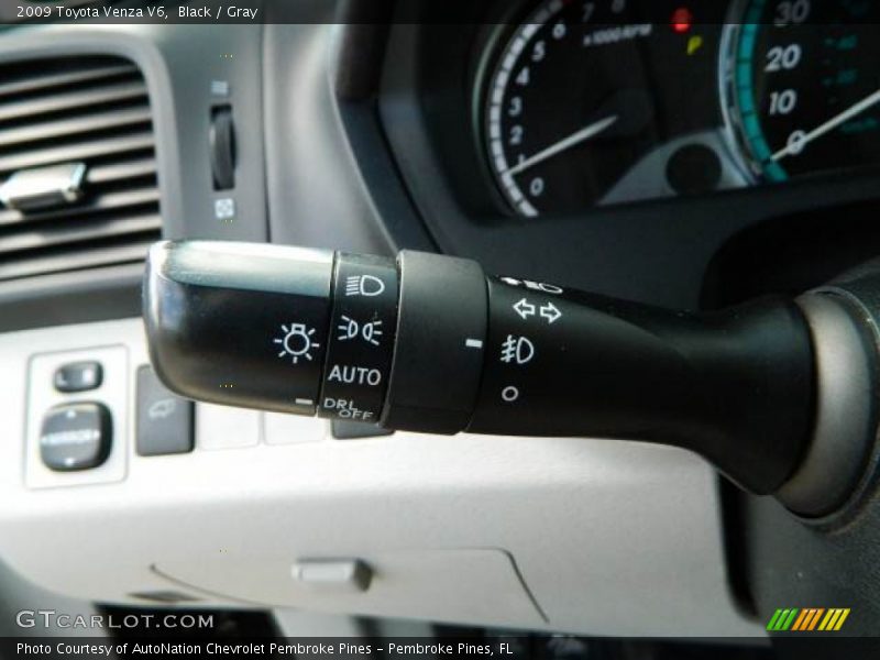 Black / Gray 2009 Toyota Venza V6