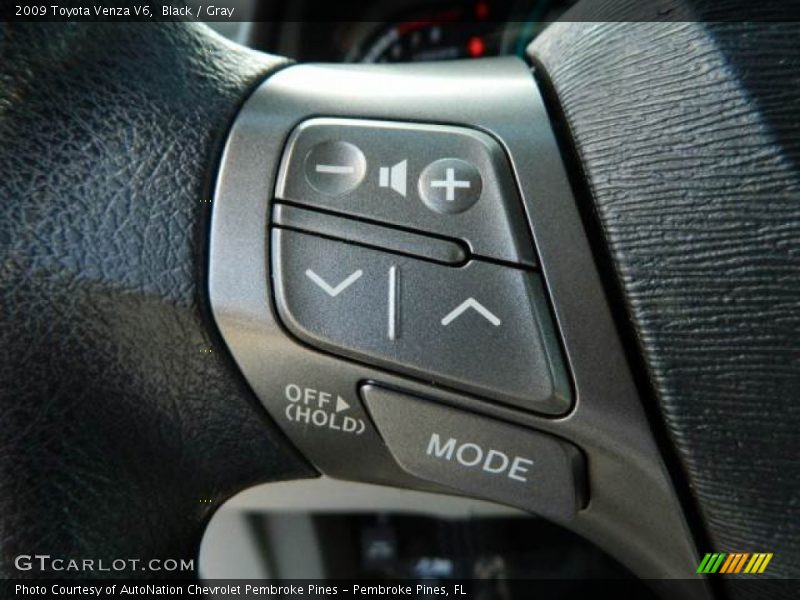 Black / Gray 2009 Toyota Venza V6