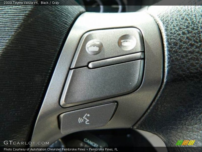 Black / Gray 2009 Toyota Venza V6