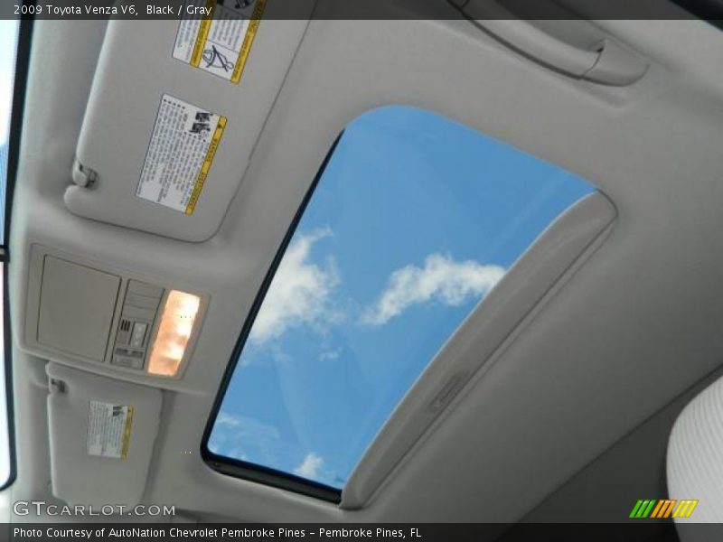 Black / Gray 2009 Toyota Venza V6